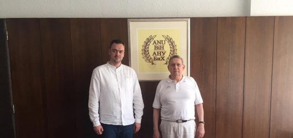 Dr. Sedad Bešlija posjetio predsjednika ANU BiH