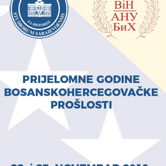 OFICIJELNI PROGRAM MEĐUNARODNE NAUČNE KONFERENCIJE (22-23.11.2019.)