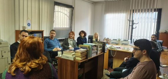 Mr. Božena Miljić u posjeti Institutu za historiju