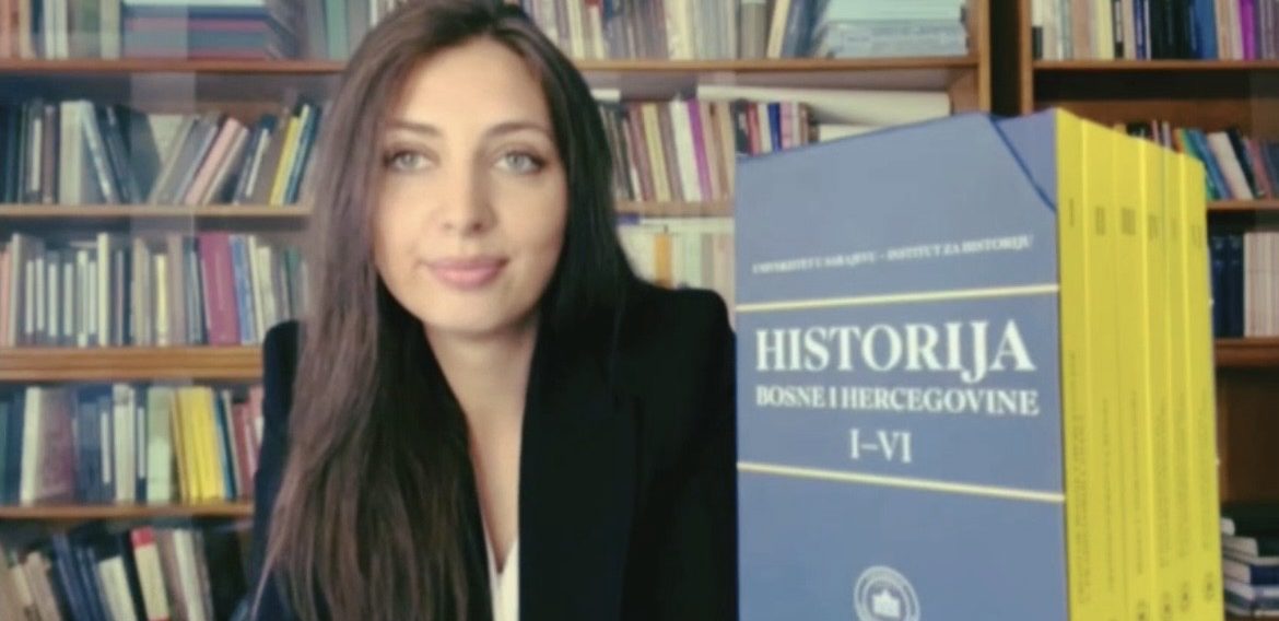 Poruka Anide Ibričić, stručne saradnice Instituta za historiju u okviru kampanje „Historija BiH: Jedna zemlja, jedna knjiga za sve nas“