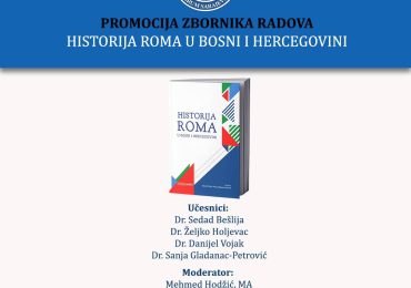 Promocija Zbornika radova “Historija Roma u BiH”