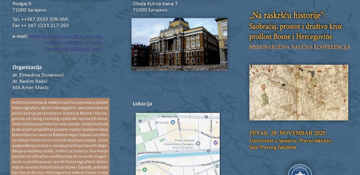 „Na raskršću historije“: Saobraćaj, prostor i društvo kroz prošlost Bosne i Hercegovine