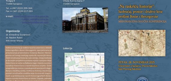 „Na raskršću historije“: Saobraćaj, prostor i društvo kroz prošlost Bosne i Hercegovine