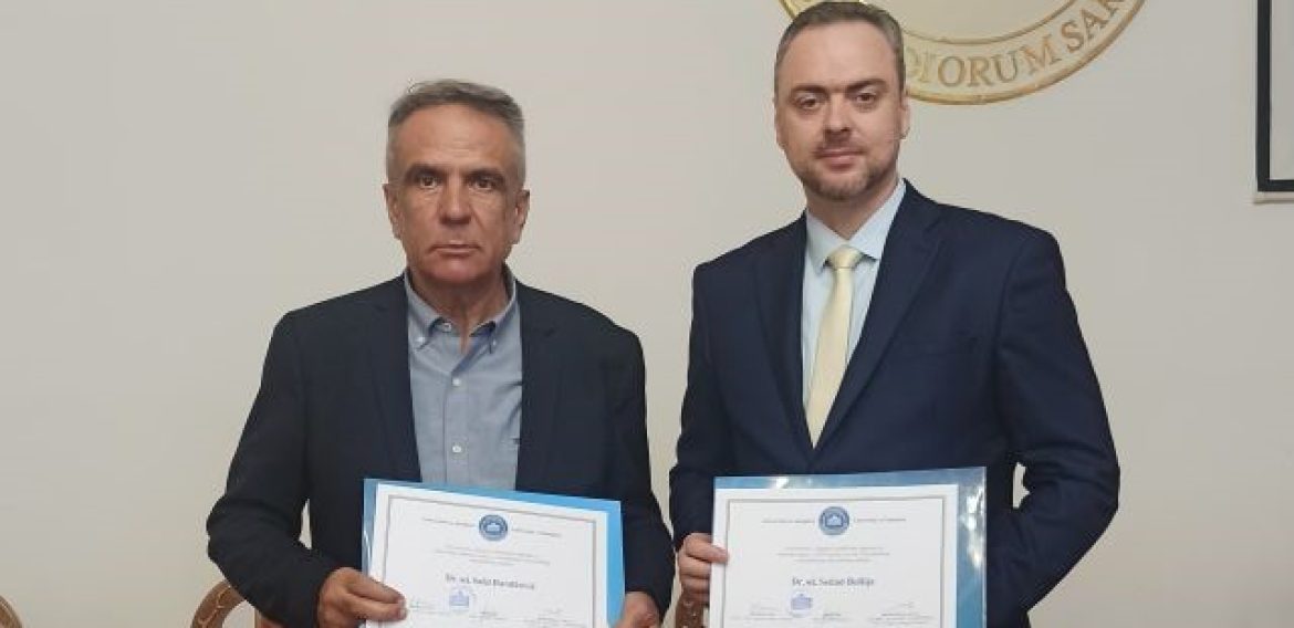 Dr. Sedadu Bešliji i Dr. Safetu Bandžoviću dodijeljene nagrade Univerziteta u Sarajevu