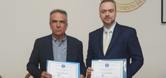 Dr. Sedadu Bešliji i Dr. Safetu Bandžoviću dodijeljene nagrade Univerziteta u Sarajevu