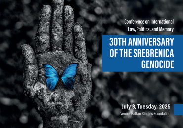 Institut za historiju suorganizator međunarodne konferencije pod nazivom „Međunarodno pravo, politika i sjećanje: 30. godišnjica genocida u Srebrenici.”