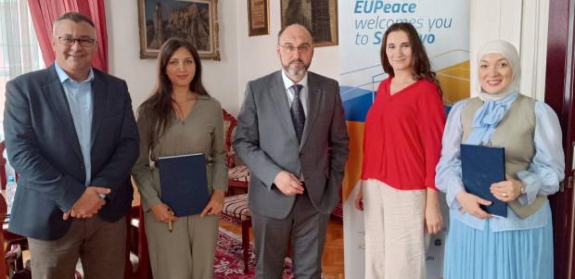 Uposlenica Instituta za historiju, Anida Ibričić, MA, dobitnica EUPeace mobilnosti, među prvim doktorantima Univerziteta u Sarajevu