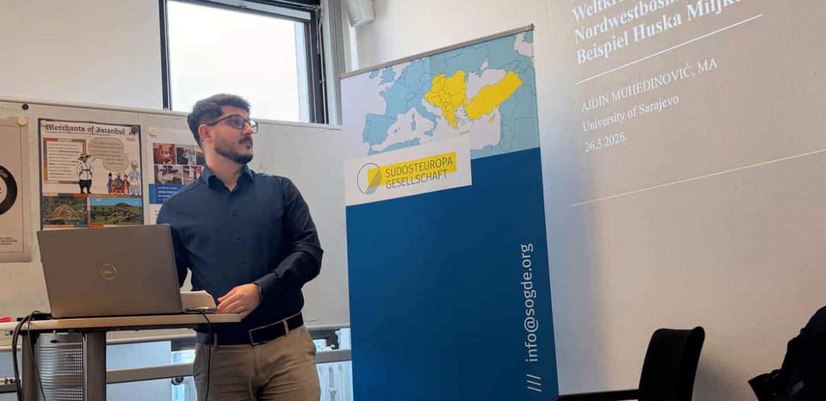 Ajdin Muhedinović učestvovao na međunarodnoj konferenciji „Dr. Fritz Exner-Kolloquium zur Südosteuropaforschung“