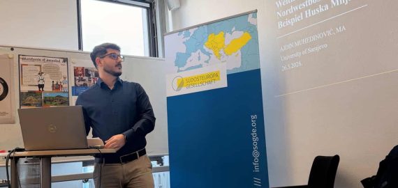 Ajdin Muhedinović učestvovao na međunarodnoj konferenciji „Dr. Fritz Exner-Kolloquium zur Südosteuropaforschung“