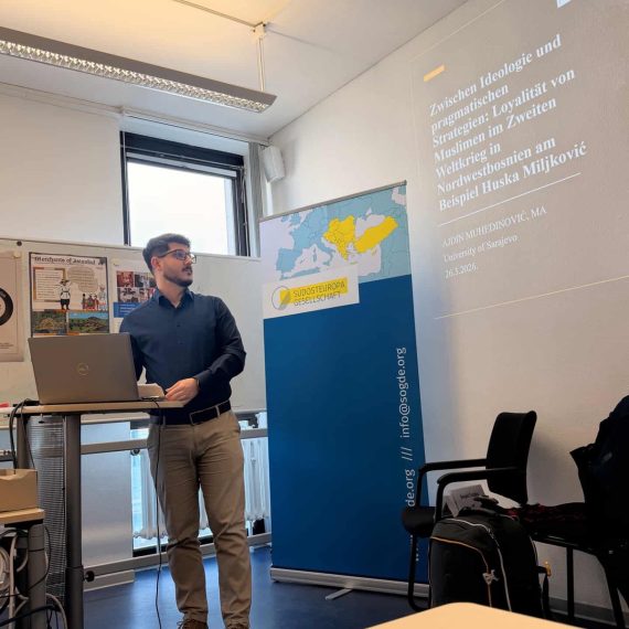 Ajdin Muhedinović učestvovao na međunarodnoj konferenciji „Dr. Fritz Exner-Kolloquium zur Südosteuropaforschung“